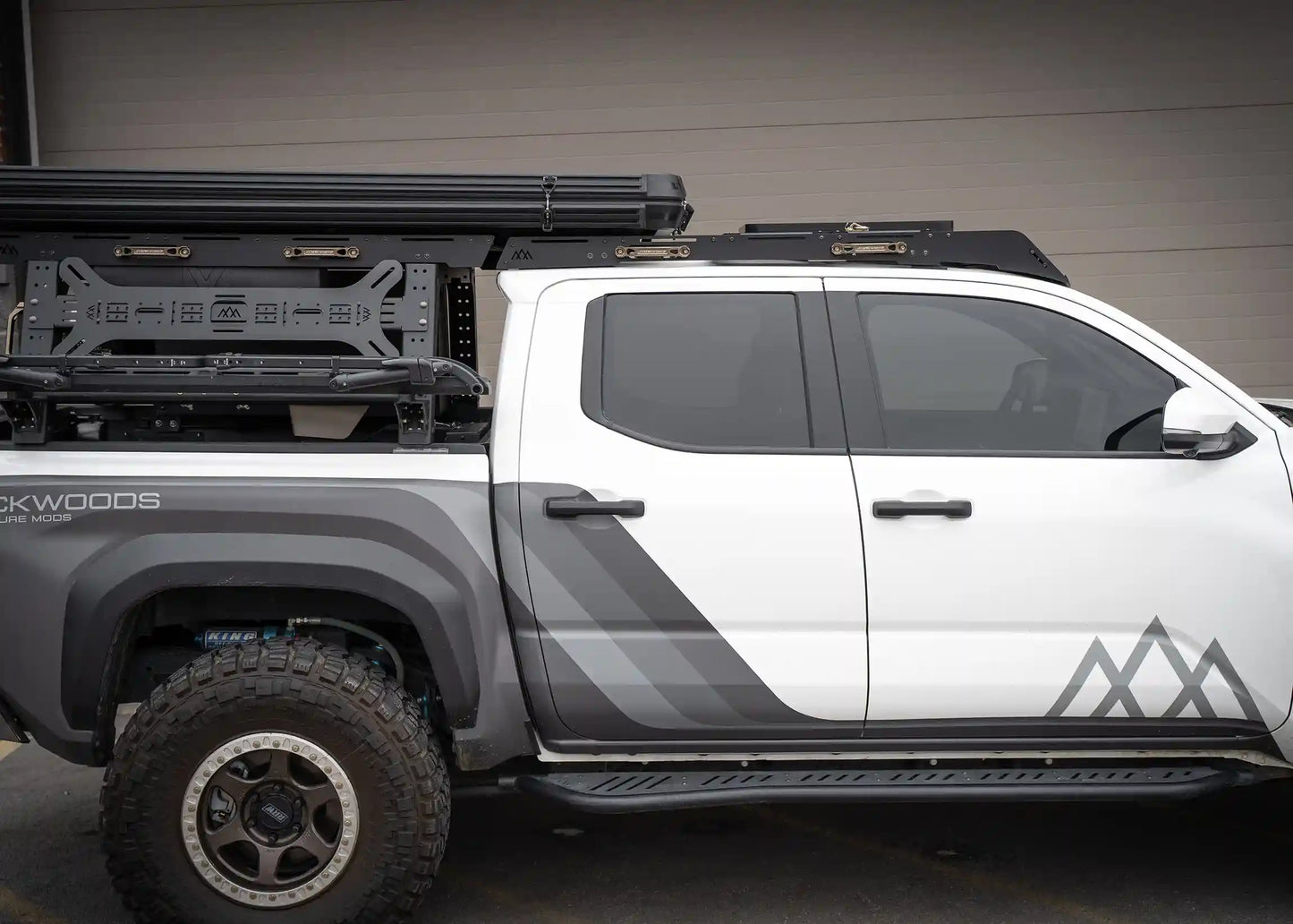 Backwoods Adventure DRIFTR Toyota Tacoma Roof Rack (2024-2026) - vBWTT4L-9855