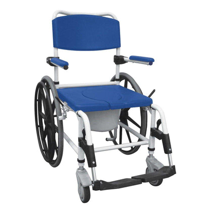 Drive Medical Aluminum Shower Commode Wheelchair - DM-NRS185006