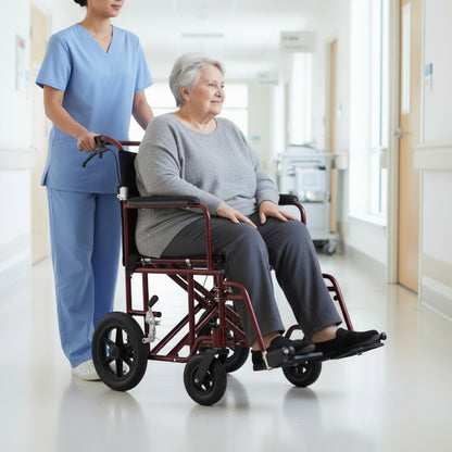 Drive Medical Bariatric Heavy Duty Transport Chair - DM-ATC22R