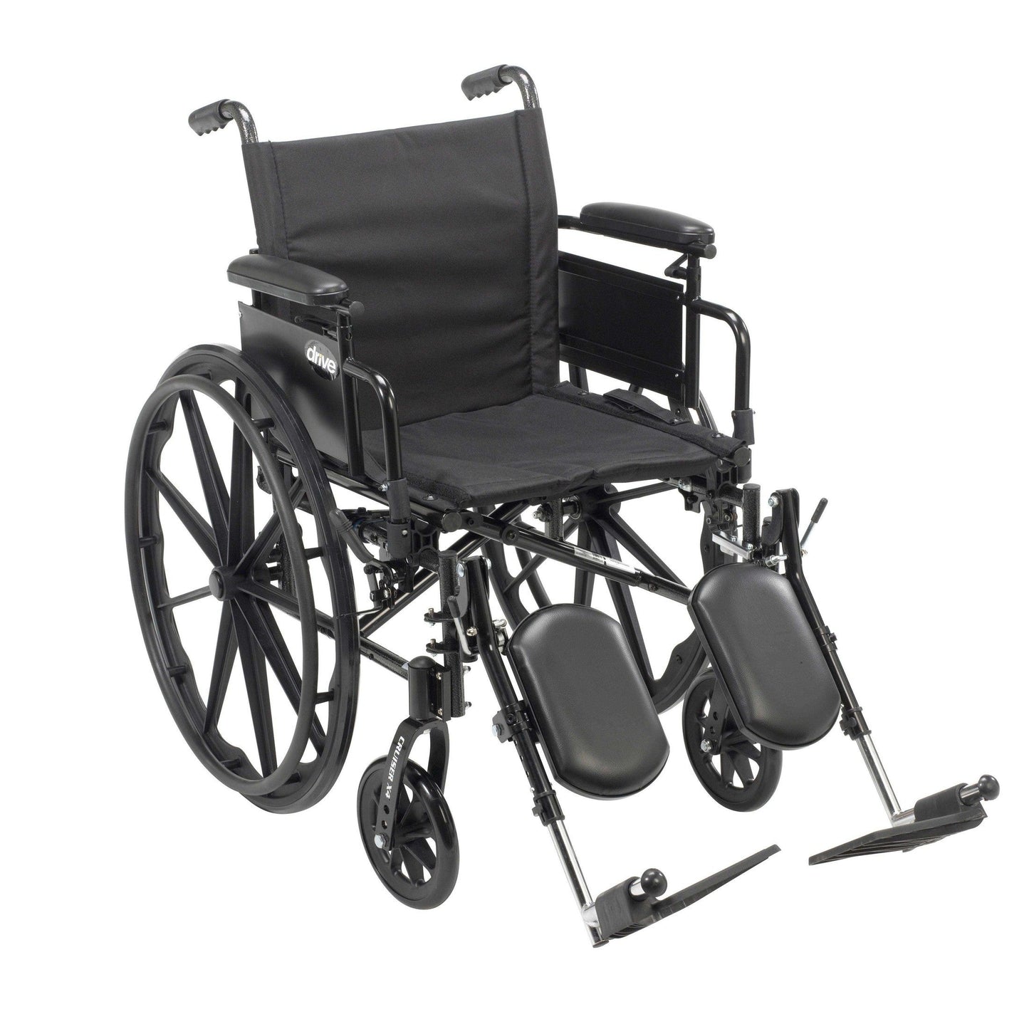 Drive Medical Cruiser X4 Lightweight Dual Axle Wheelchair - DM-CX418ADFASF