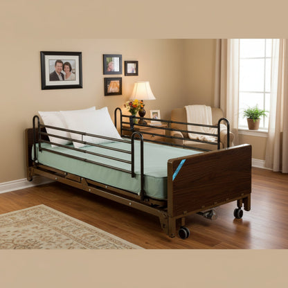 Drive Medical Delta Low Ultra Light Full Electric Hospital Bed - DM-15235