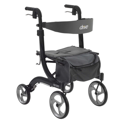 Drive Medical Nitro Euro Style Rollator Rolling Walker - DM-RTL10266