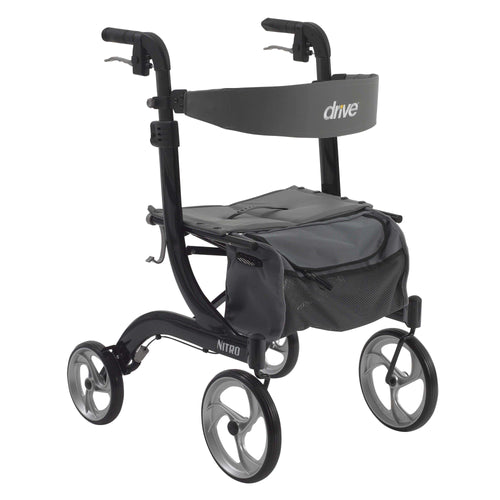 Drive Medical Nitro Euro Style Rollator Rolling Walker - DM-RTL10266