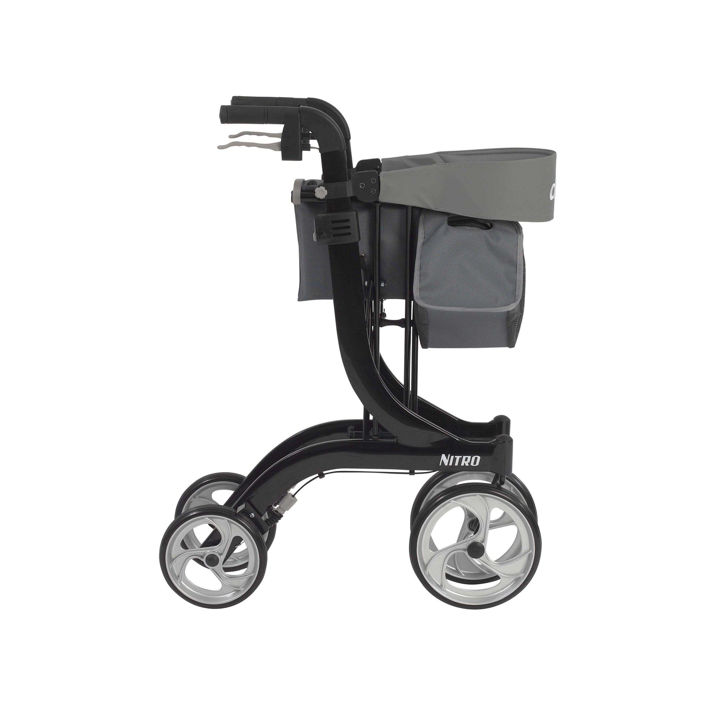 Drive Medical Nitro Euro Style Rollator Rolling Walker - DM-RTL10266