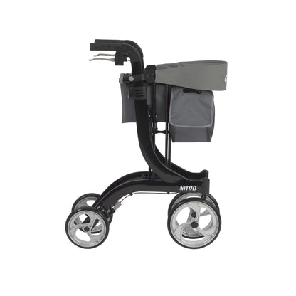 Drive Medical Nitro Euro Style Rollator Rolling Walker - DM-RTL10266