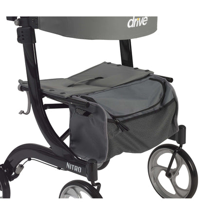 Drive Medical Nitro Euro Style Rollator Rolling Walker - DM-RTL10266