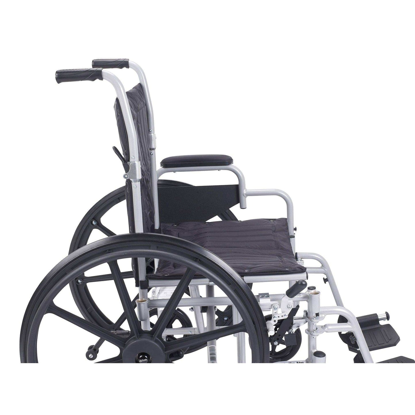 Drive Medical Poly Fly Lightweight Transport Chair Wheelchair - DM-TR18