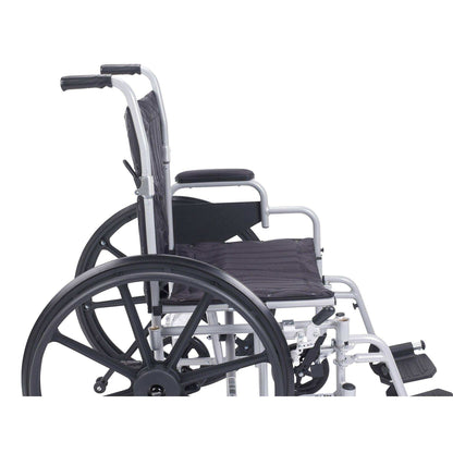 Drive Medical Poly Fly Lightweight Transport Chair Wheelchair - DM-TR18