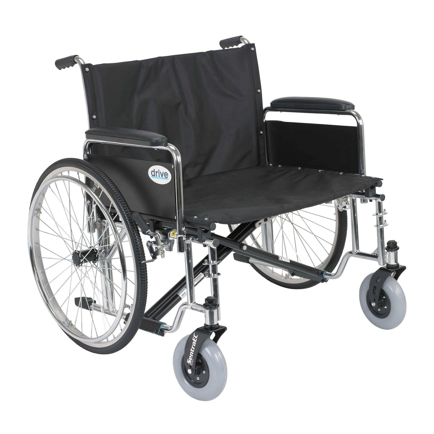 Drive Medical Sentra EC Bariatric Heavy Duty Extra Wide Wheelchair - DM-STD26ECDFA