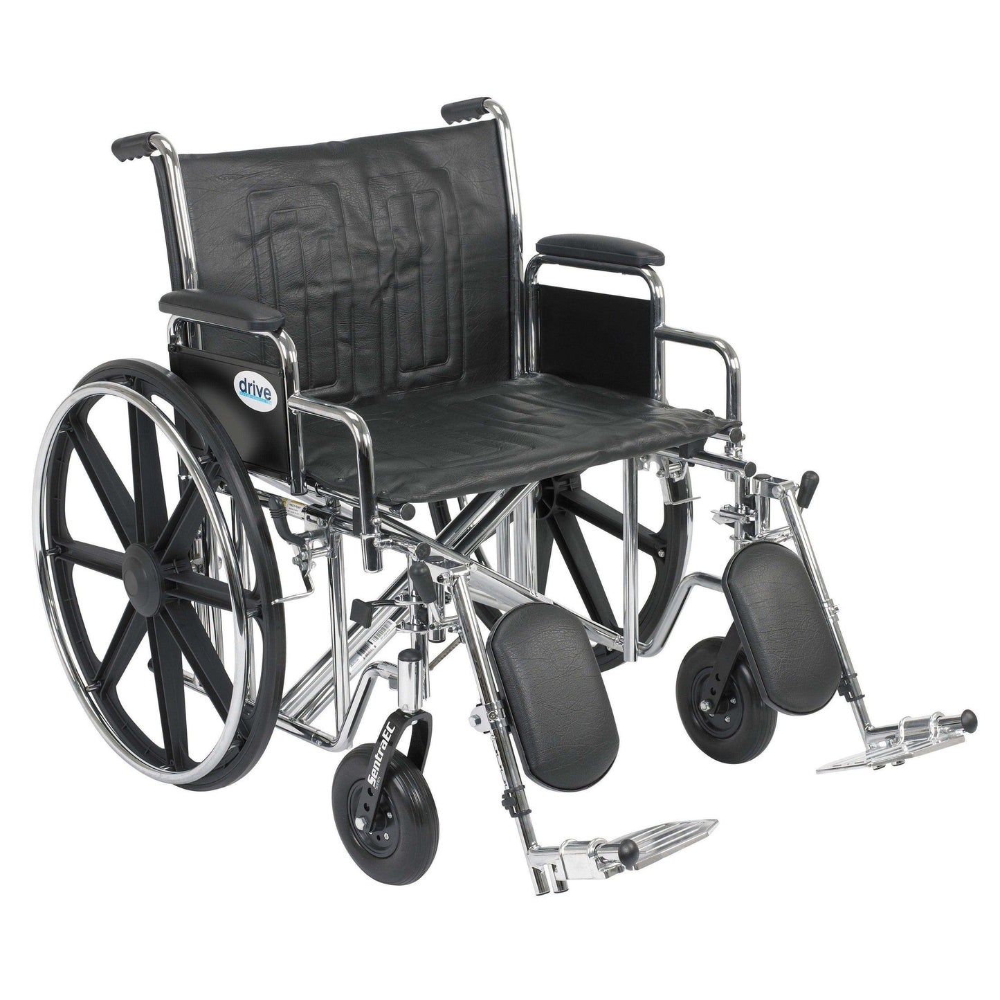 Drive Medical Sentra EC Heavy Duty Wheelchair - DM-STD20ECDFAHDSF