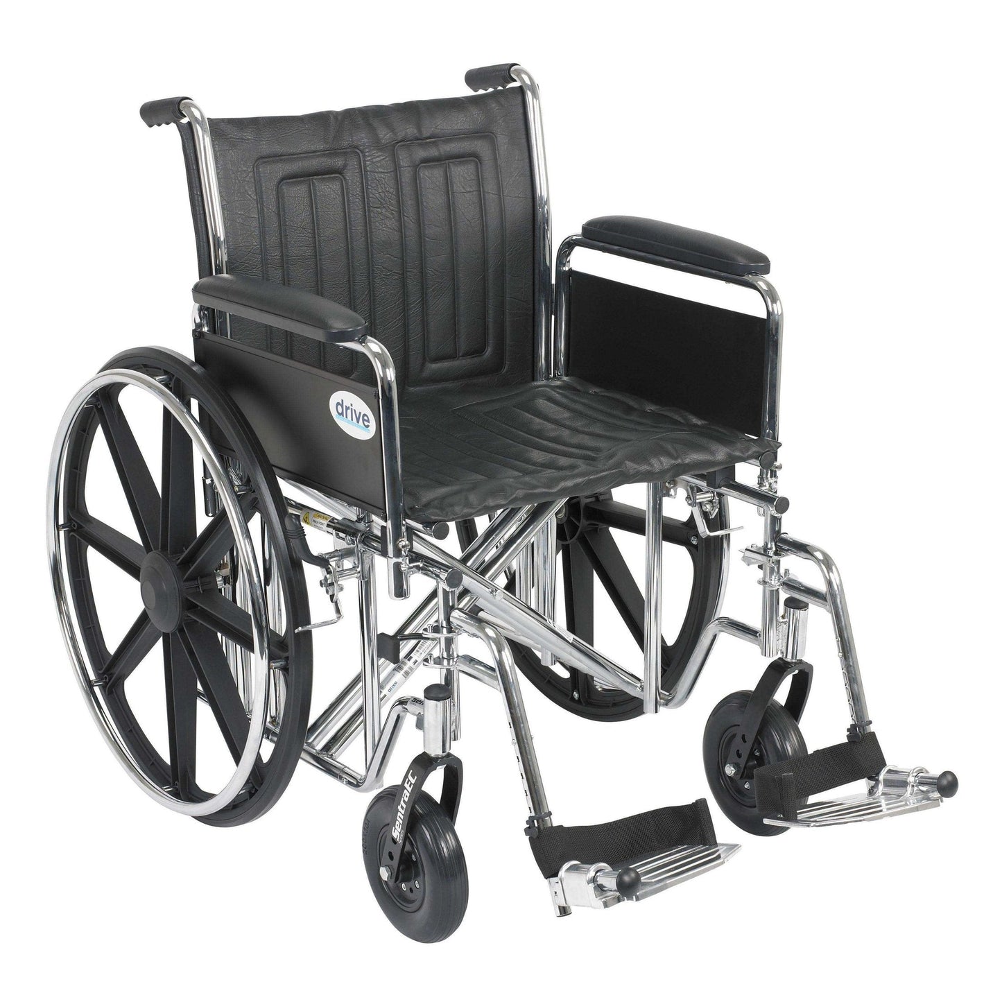 Drive Medical Sentra EC Heavy Duty Wheelchair - DM-STD20ECDFAHDSF