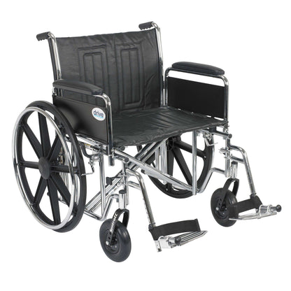 Drive Medical Sentra EC Heavy Duty Wheelchair - DM-STD20ECDFAHDSF