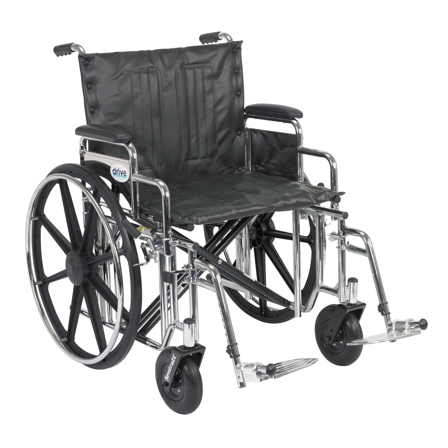 Drive Medical Sentra Extra Heavy Duty Wheelchair - Wheelchair