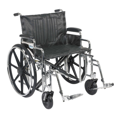 Drive Medical Sentra Extra Heavy Duty Wheelchair - Wheelchair