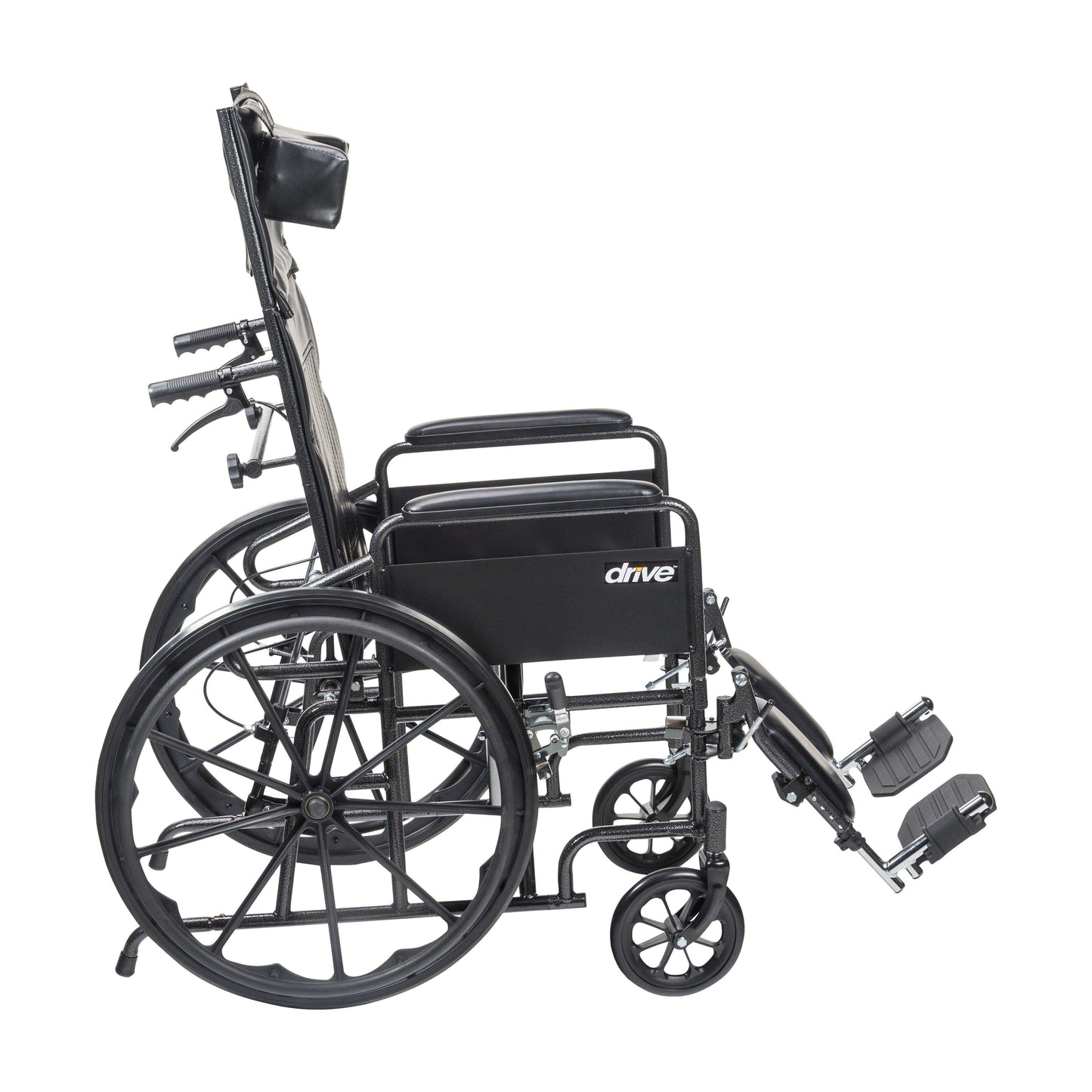 Drive Medical Silver Sport Full-Reclining Wheelchair - DM-SSP16RBDFAV