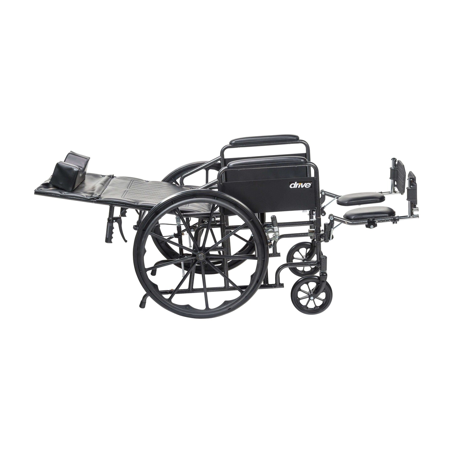Drive Medical Silver Sport Full-Reclining Wheelchair - DM-SSP16RBDFAV