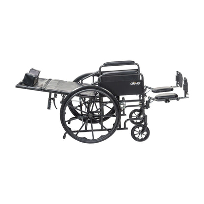 Drive Medical Silver Sport Full-Reclining Wheelchair - DM-SSP16RBDFAV