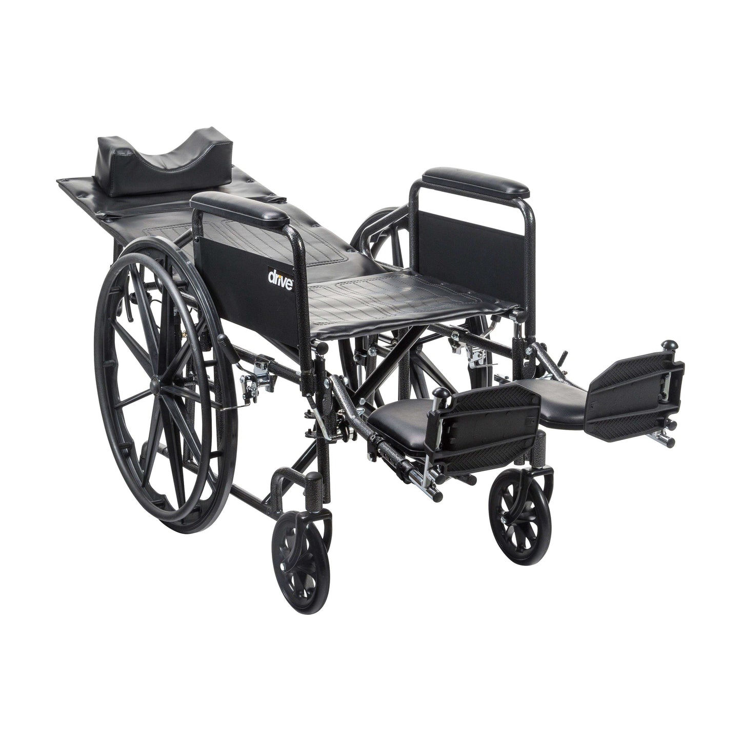 Drive Medical Silver Sport Full-Reclining Wheelchair - DM-SSP16RBDFAV