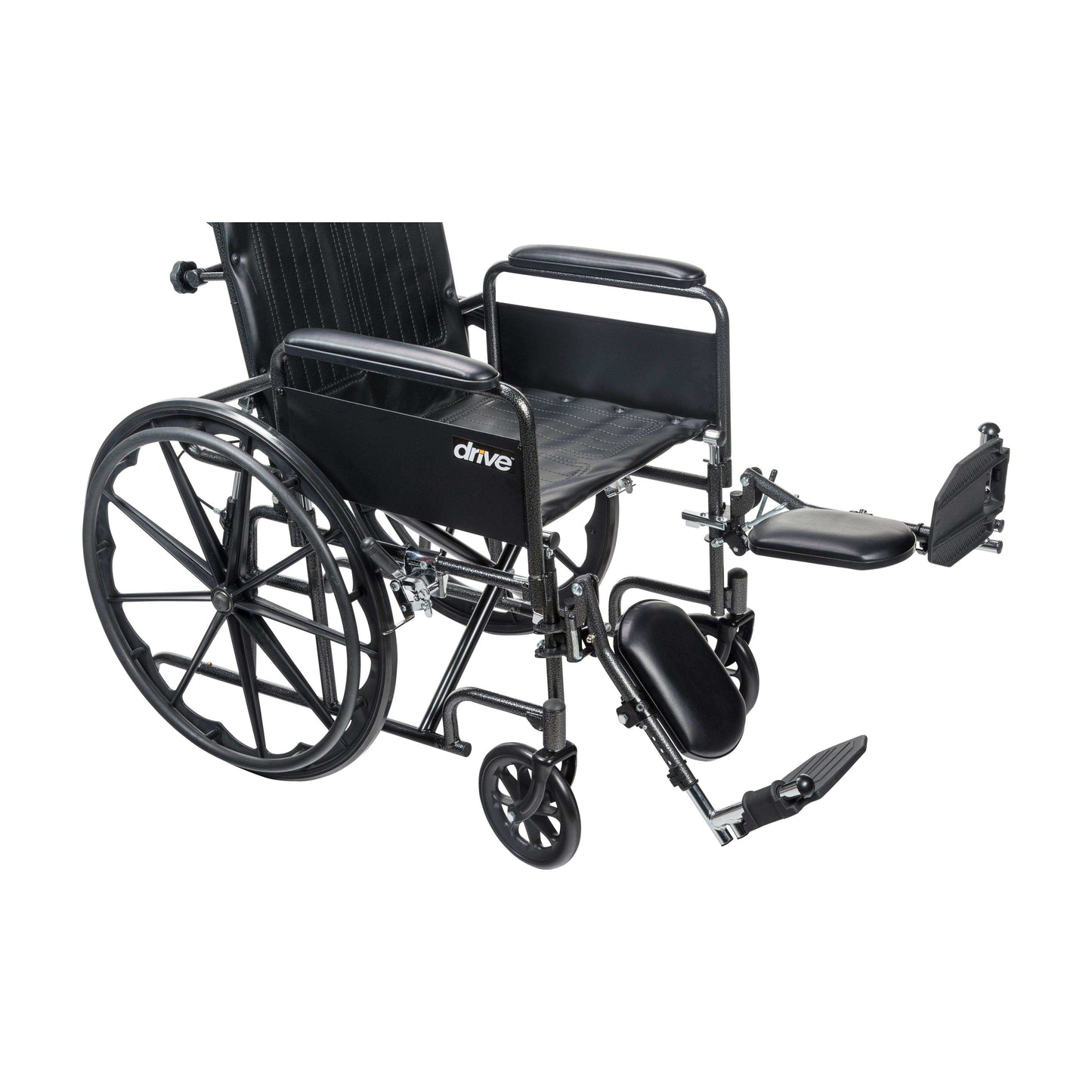 Drive Medical Silver Sport Full-Reclining Wheelchair - DM-SSP16RBDFAV