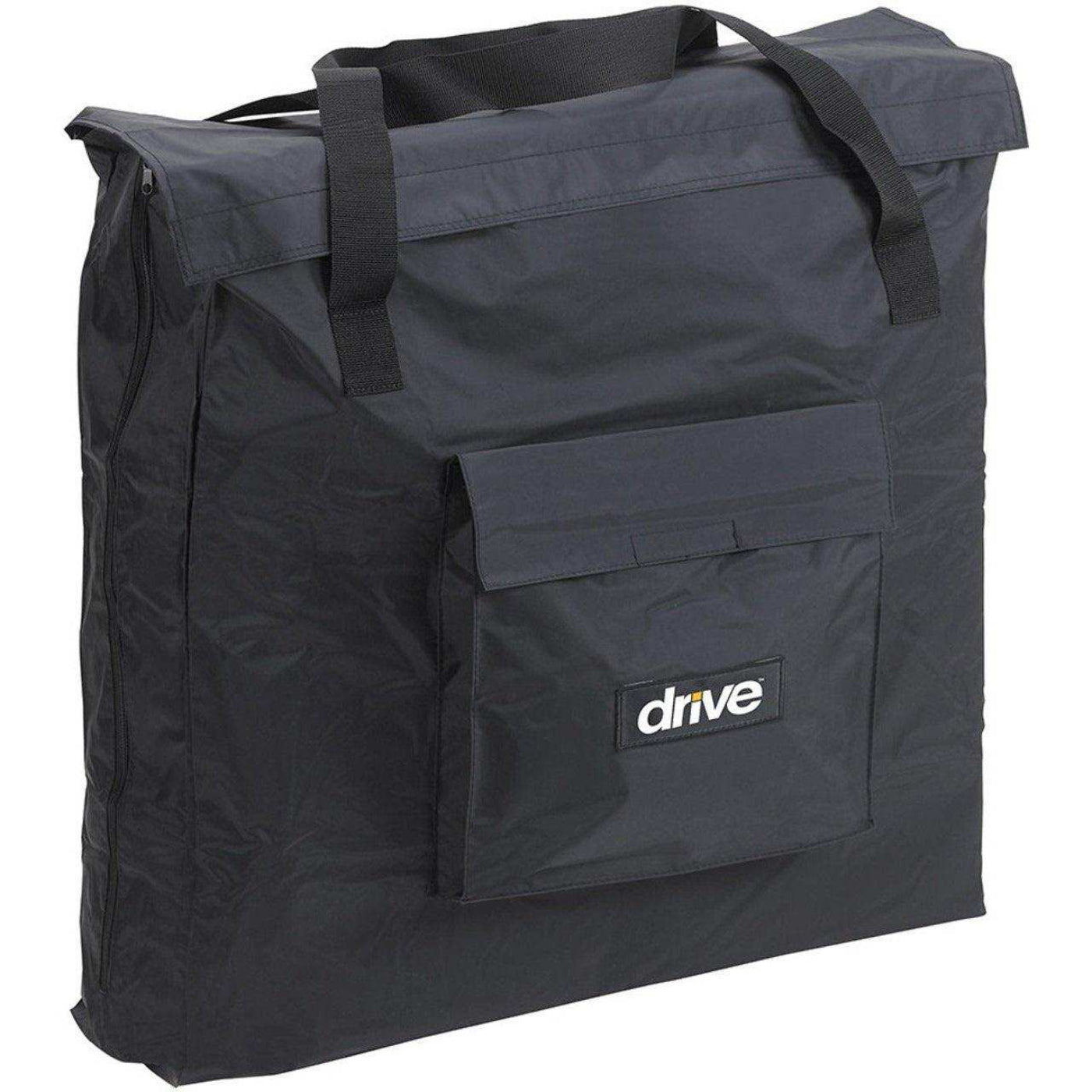 Drive Medical Super Light Folding Transport Wheelchair with Carry Bag - DM-SL18