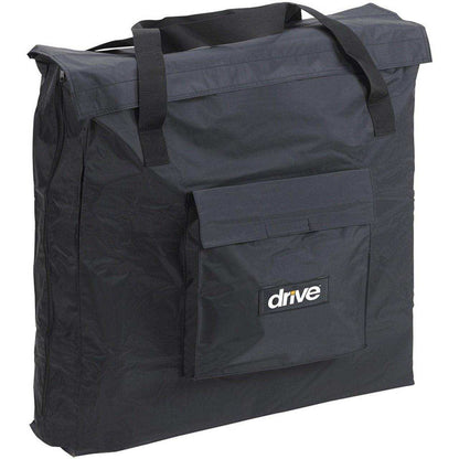 Drive Medical Super Light Folding Transport Wheelchair with Carry Bag - DM-SL18