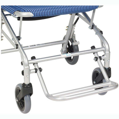 Drive Medical Super Light Folding Transport Wheelchair with Carry Bag - DM-SL18