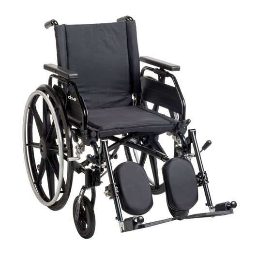 Drive Medical Viper Plus GT Wheelchair with Universal Armrests - DM-PLA416FBUARADELR