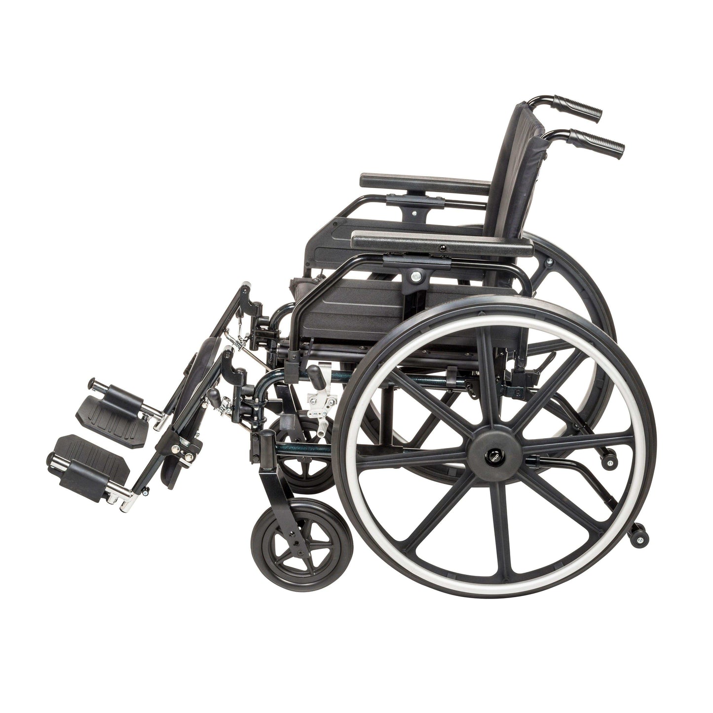 Drive Medical Viper Plus GT Wheelchair with Universal Armrests - DM-PLA416FBUARADELR