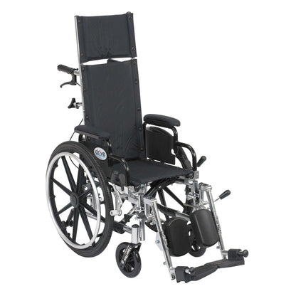Drive Medical Viper Plus Light Weight Reclining Wheelchair - DM-PL412RBDDA