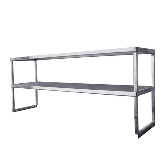 Chef AAA - , Commercial Double Over Shelf Stainless Steel Heavy Duty - DS1236