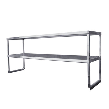 Chef AAA - , Commercial Double Over Shelf Stainless Steel Heavy Duty - DS1236