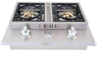 Lion Grills Double Side Burner - Propane - L1707