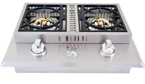 Lion Grills Double Side Burner - Propane - L1707