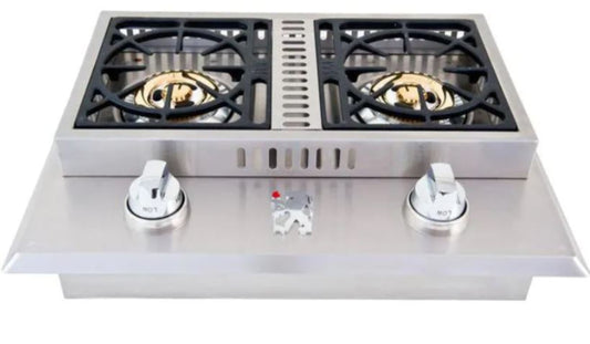 Lion Grills Double Side Burner - Propane - L1707