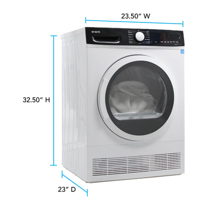 Avanti Front Load Clothes Dryer - FLD40V0W