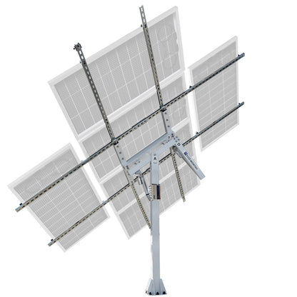 Dual Axis Solar Tracker System