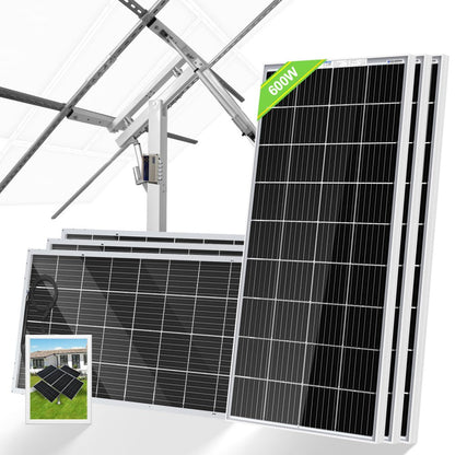 Dual Axis Solar Tracker System