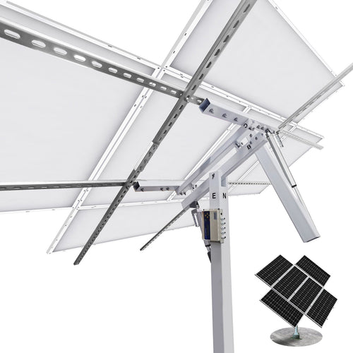 Dual Axis Solar Tracker System