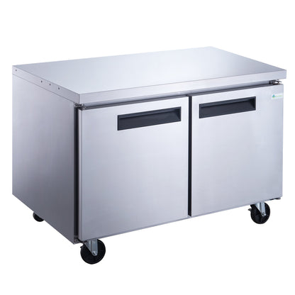 Chef AAA - Commercial 60" Undercounter Worktop Freezer 15.5cu.ft NSF - TUC60F