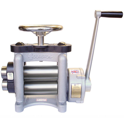 Durston 1032 DRM F150RE Flat 150mm Rolling Mill with Reduction Gear & Extension Rolls - 128.119N