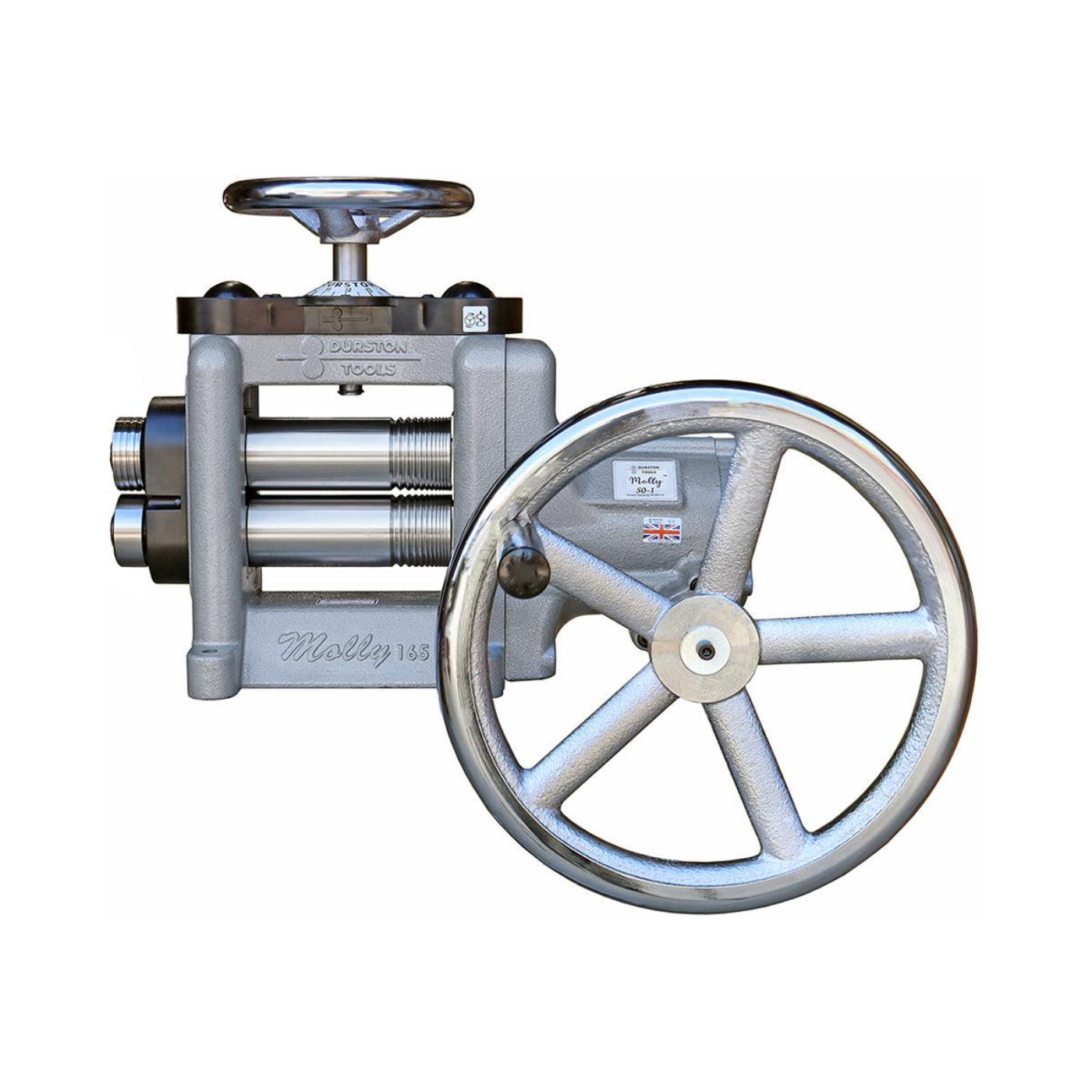 Durston 1037 Molly C165 Rolling Mill With 50-1 Reduction Gear - 128.177