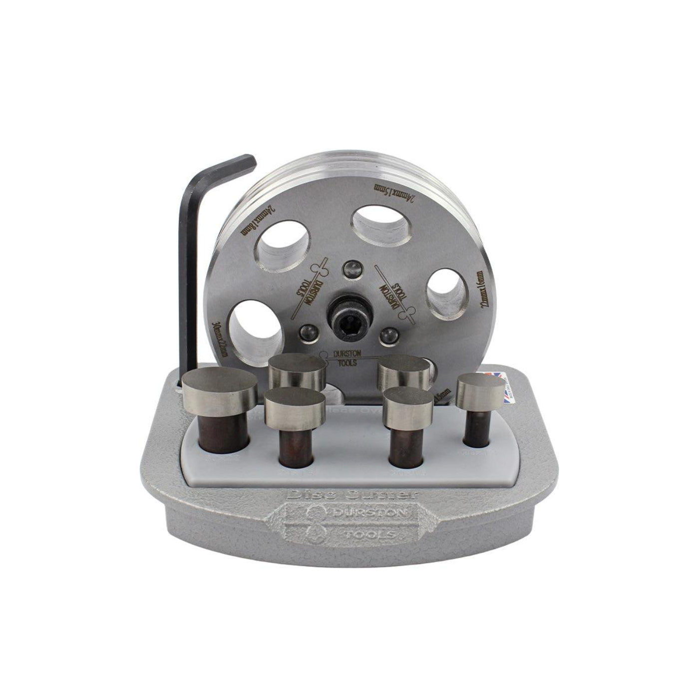 Durston 1216 Oval Disc Cutter Set of 6 Discs-Large Sizes - 125.1795
