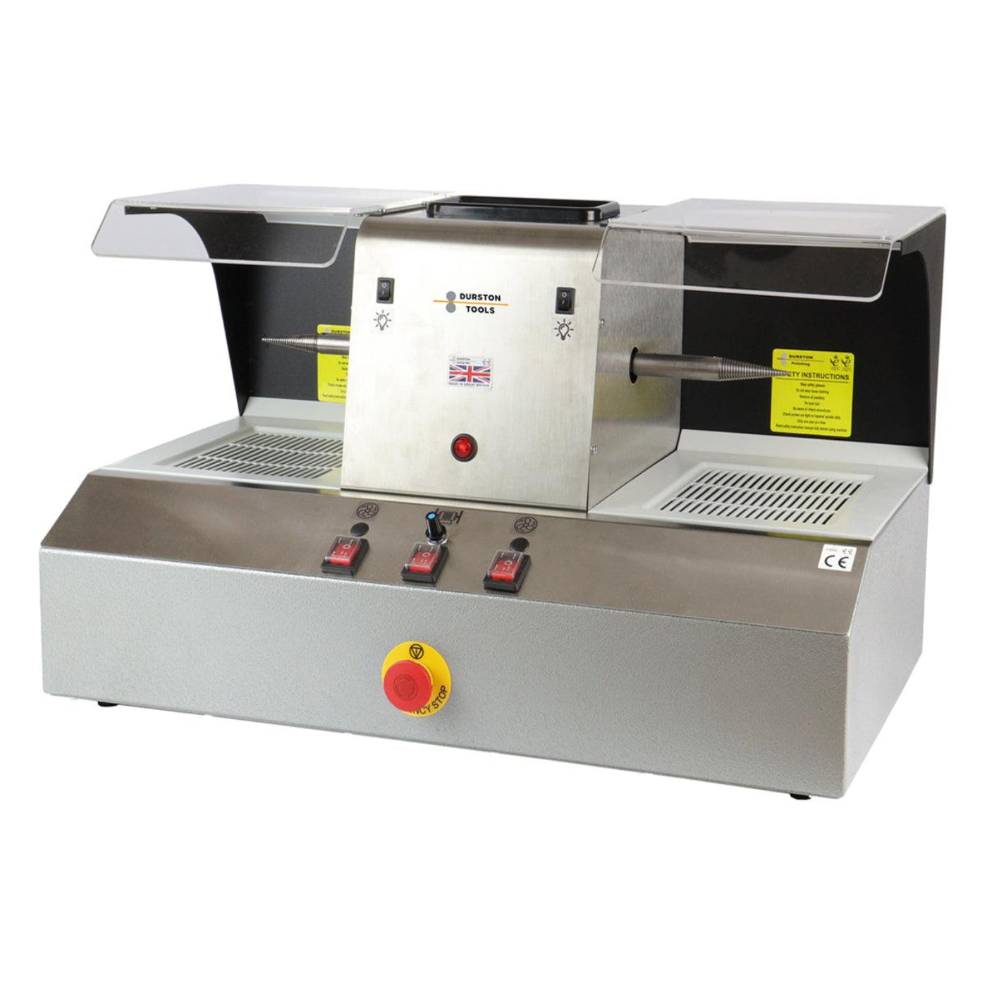 Durston 1424 Pro Double Sided Dust Collector With Variable Speed Polishing Motor-110V - 147.039DB
