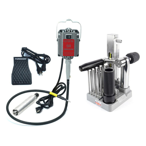 Durston Complete Jump Ring Maker and 230V Foredom Flex Shaft Combo - 143.101X-2230