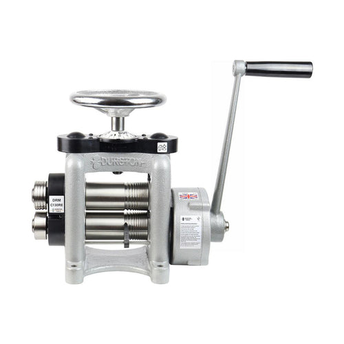 Durston 1021 DRM C130RE Combo 130mm Rolling Mill with Reduction Gear & Extension Rolls - 128.130