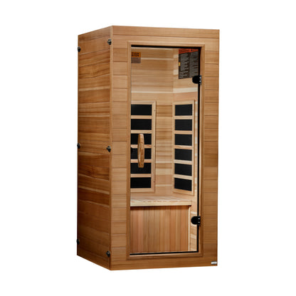 Golden Designs  1 Person (Compact) Ultra Low EMF FAR Infrared Sauna - DYN-1201-01