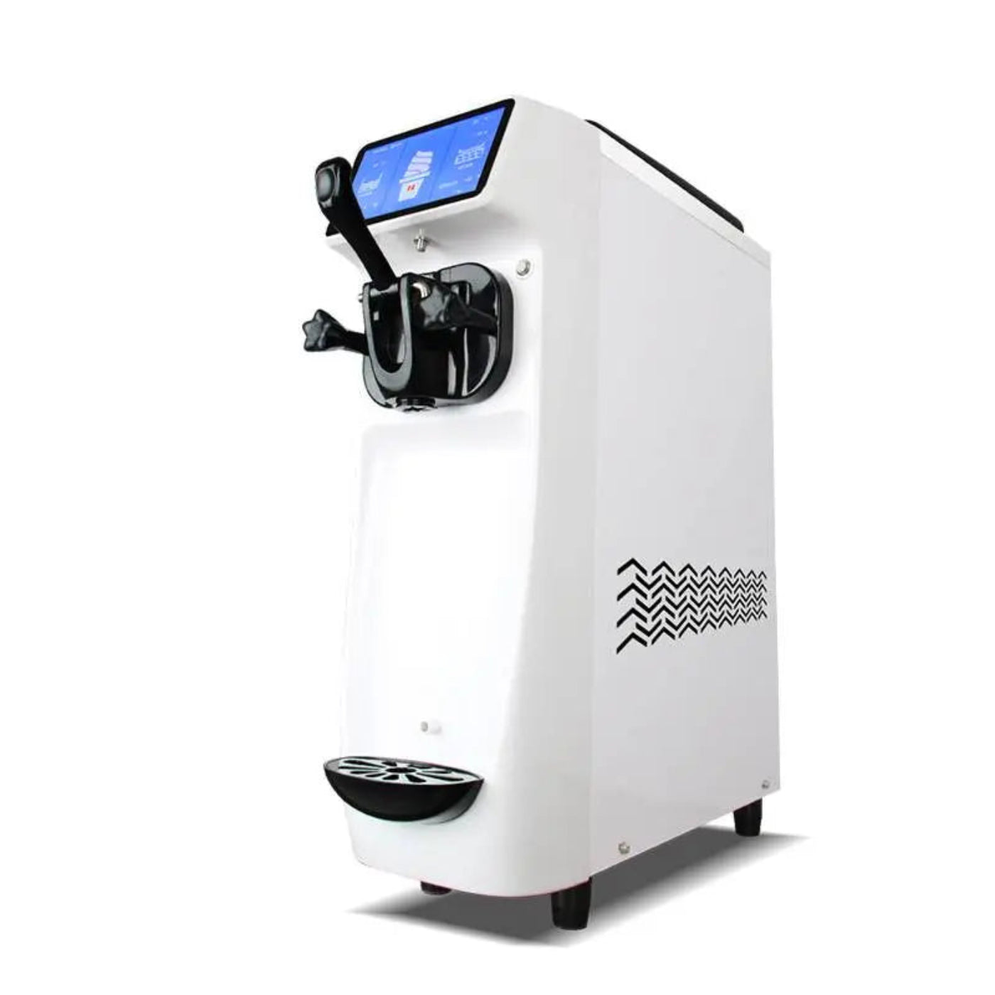 Chef AAA ST16RELW Table Top Ice Cream Maker Soft Ice Cream Machine