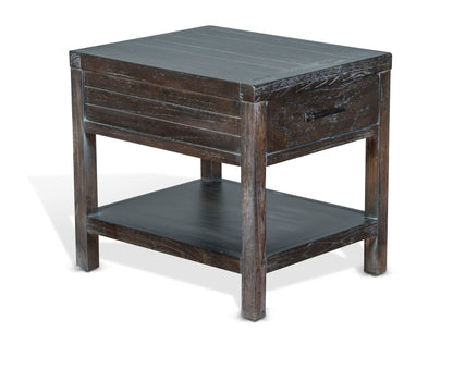 Sunny Designs Dundee - End Table - Dark Brown - 3271KB-E
