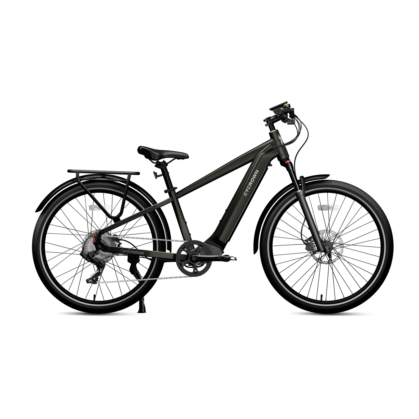 Samson Cycrown Dremax Electric Commuter Bike Step-Over Frame 852W 28 MPH 65 Mile Range 48V New - DREMAX-TEAL