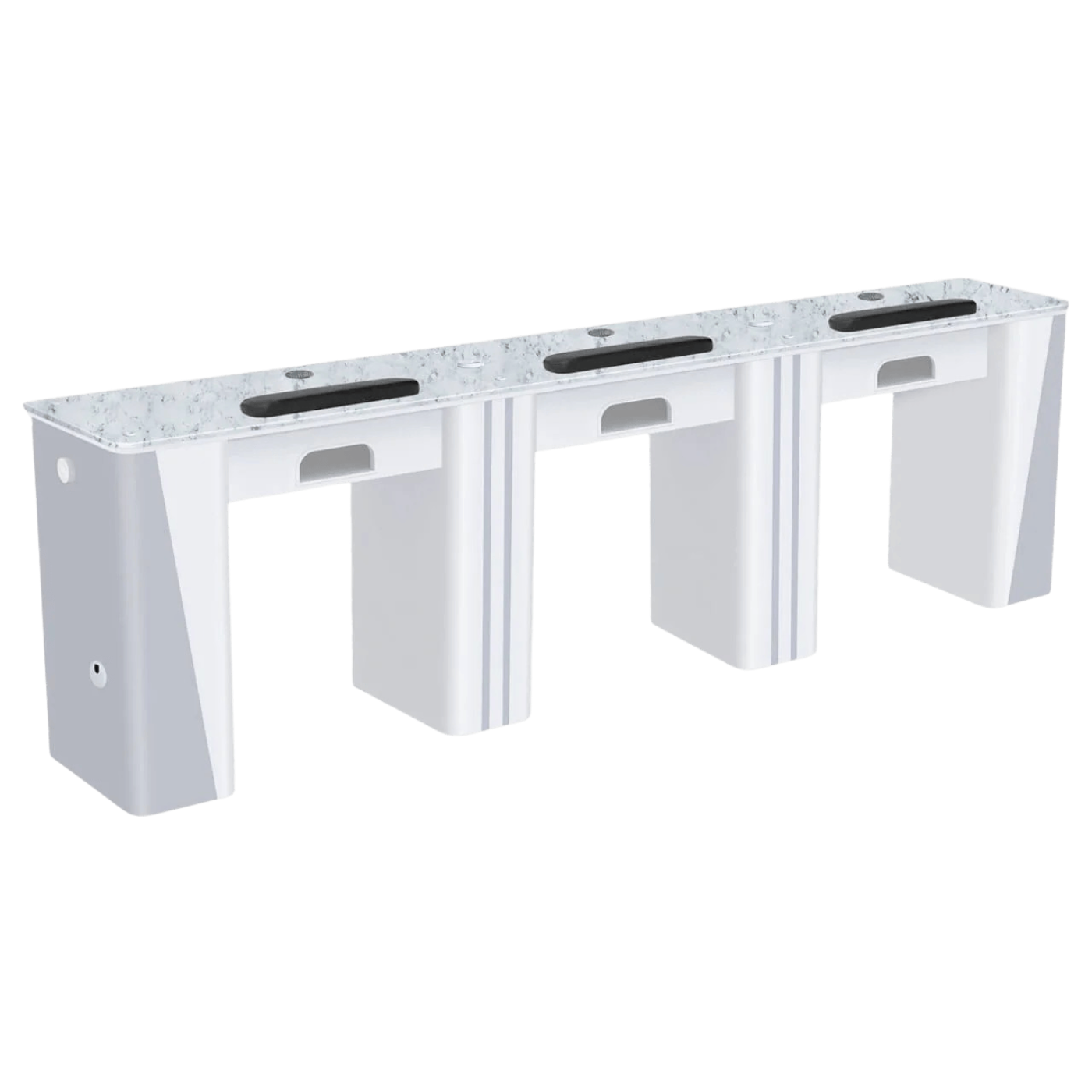Mayakoba NOVA I Triple Manicure Table - JAT-NTBL-5151-KIT